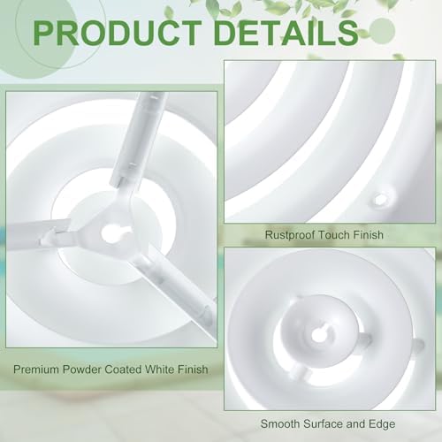 Therwen 2 Set 12inch Round Ceiling Diffuser Vent Cover - Image 3