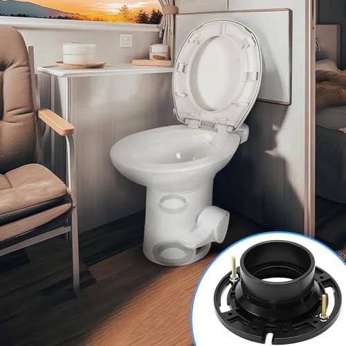 3" RV Toilet Flange & Seal Kit w/12 Hose - Image 6