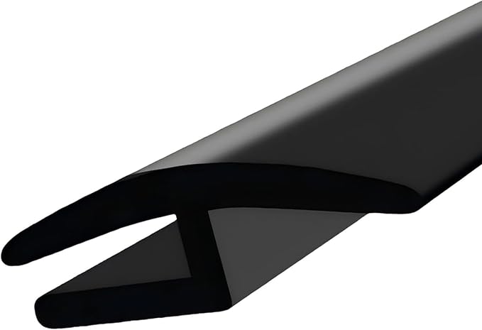 1.7M/5.6Ft Windshield Cowl Rubber Seal Strip, Front Rear Windshield Seal Strip by Unknown