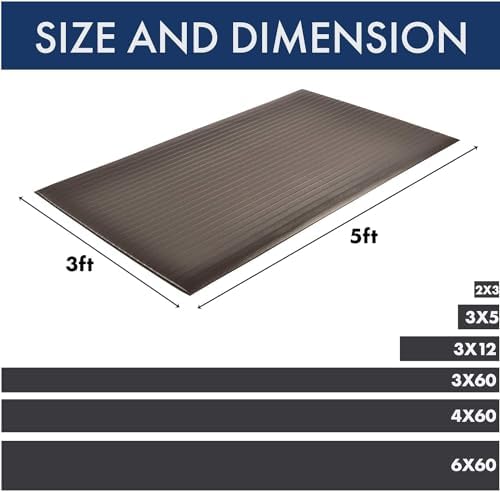 NoTrax 410 Airug® 4' x 60' x 3/8" Anti Fatigue Mat - Image 2