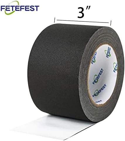 Gaffers Tape 3 inch Black, 30 Yards Heavy Duty, Non-Reflective No Residue Hand - Image 2