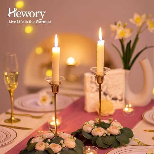 Hewory Glass Bobeches for Candlesticks - Image 4