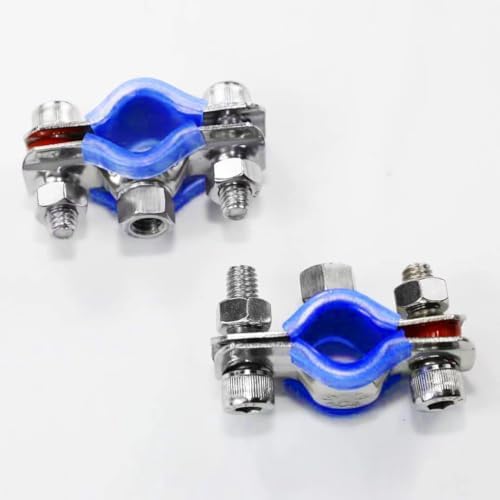 2PCS 304 Stainless Steel Wall Ceiling Mount Pipe Supports, Split Ring Hanger - Image 6