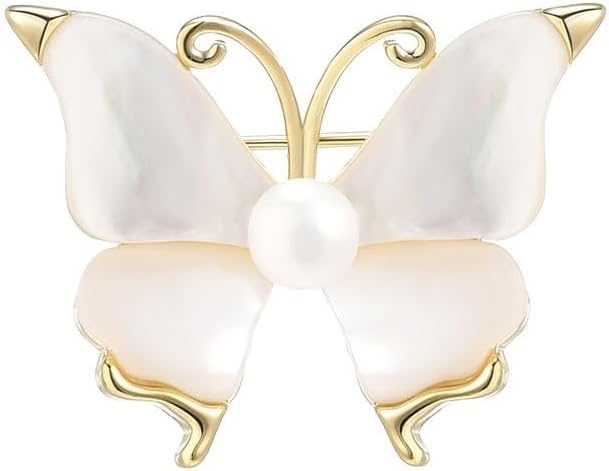 Animal Brooch Insect Bird Brooches Pearl Rhinestone Crystal Brooch 18k Gold-Plated Lapel Pins Jewelry Gifts Birthday Gifts for Women Men