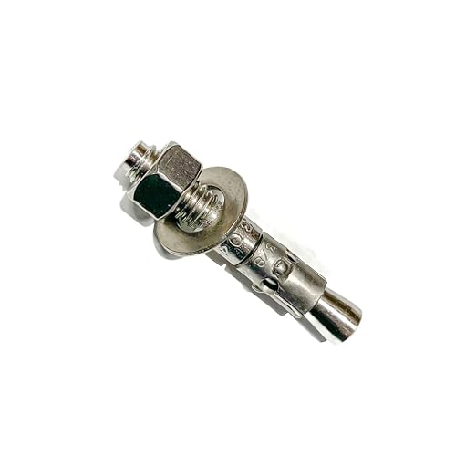 Mighty Fasteners Wedge Anchors – Heavy-Duty 304 Stainless Steel Expansion Bolts by We%E2%80%99reFastenedtoYourNeeds