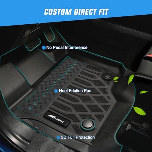 Nilight TPE Floor Mats for Ford Expedition & Max Bench Seat - Image 2