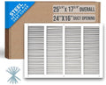 Fits 24x16 Duct Opening | Steel Return Air Grille by Handua | Vent Cover Grill by Handua