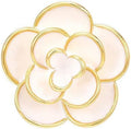 Flower Brooch Pin - Rhinestone Flower Pin 18k Gold Plated - Thanksgiving Day, Birthday, Wedding Gifts for Mom, Wife