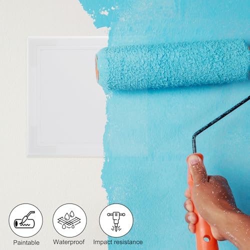 PATIKIL 10x10 inch Self-Adhesive Access Panel, ABS Plumbing Access Doors Easy - Image 5