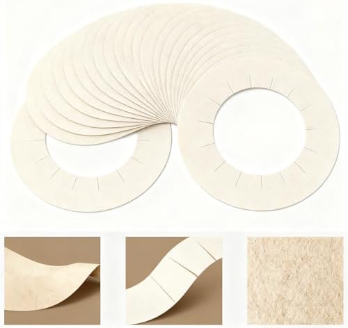 30 Pieces Clean Collars Ring for Wax Warmer, Universal Protective Collars for - Image 3