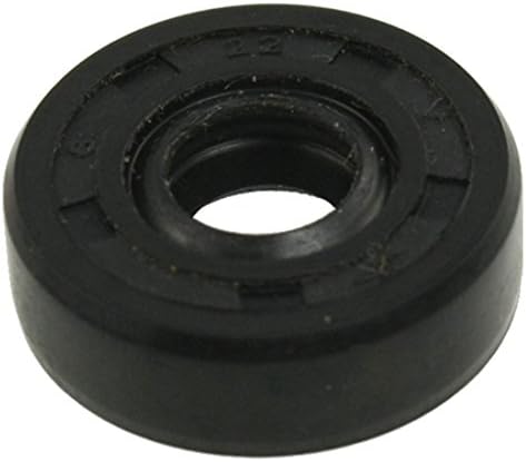 uxcell Spring Loaded Metric Rotary Shaft TC Oil Seal Double Lip 8x22x7mm by uxcell