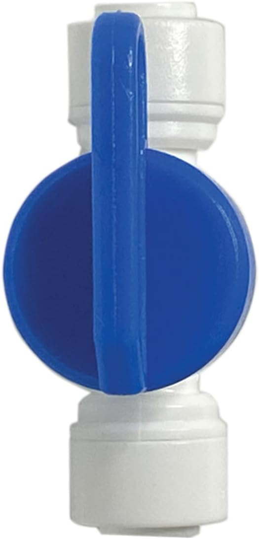 Speed Fit 1/4 or 3/8 Inch Shut Off Valve, Push to Connect Plastic Plumbing - Image 5