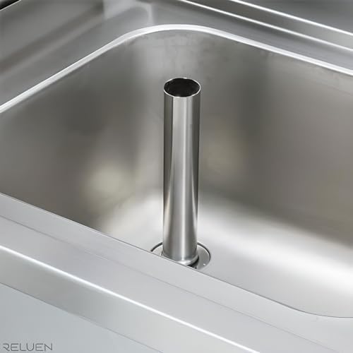 OCS Parts 3-Pack 1-Inch NPT Nickel Plated Brass Bar Sink Overflow Pipes - Image 2