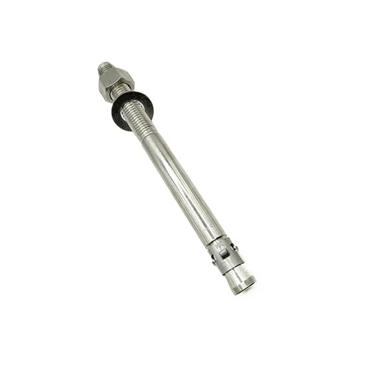Mighty Fasteners Wedge Anchors – Heavy-Duty 304 Stainless Steel Expansion Bolts by We%E2%80%99reFastenedtoYourNeeds