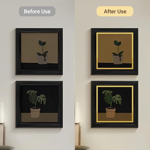 Trimold Glossy Gold Molding Trim Peel and Stick, Flexible Mirror Border Design - Image 3