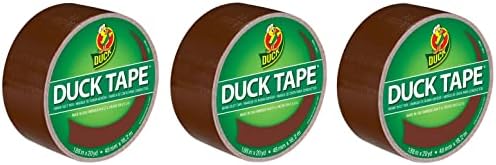 Duck Brand 1304965 Color Duct Tape, 1.88 Inches x 20 Yards Each Roll, 3 Rolls by DuckBrand