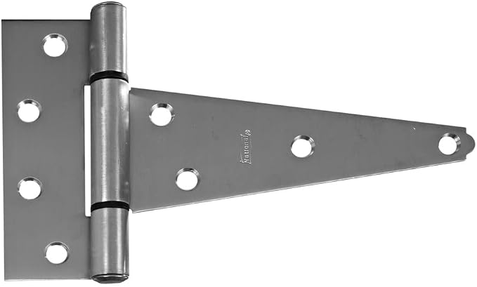 National Hardware Extra Heavy Duty T-Hinge, 6 in, Stainless Steel | 7-1/4 in X by NationalHardware