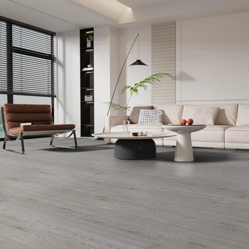 3D Peel and Stick Vinyl Floor Tile Roll Wood Plank Sticker 23"x393"/64 Sq.Ft - Image 3
