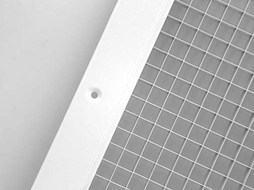 HVAC Premium 14" x 14" Cube Core Eggcrate Return Air Grille - Image 2
