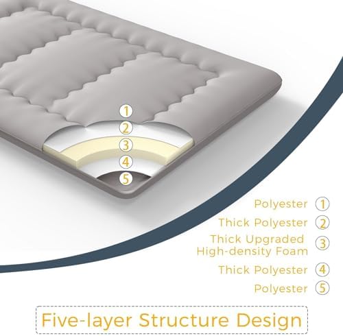 MAXYOYO 6" Extra Thick Japanese Floor Mattress Full Folding Futon Mattress - Image 6