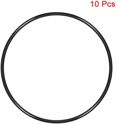 uxcell 10pcs 70x66x2mm Nitrile Rubber O-Rings Metric Sealing Gasket - Image 2