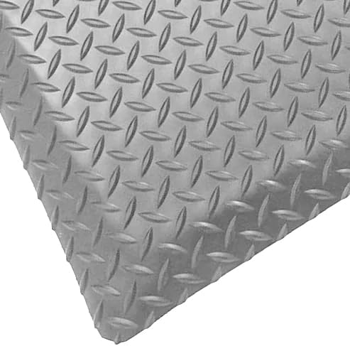Rhino Mats DTT36GX49 Diamond Plate Anti-Fatigue Mat, 3 FT. x 49 FT. x 9/16 in. - Image 4