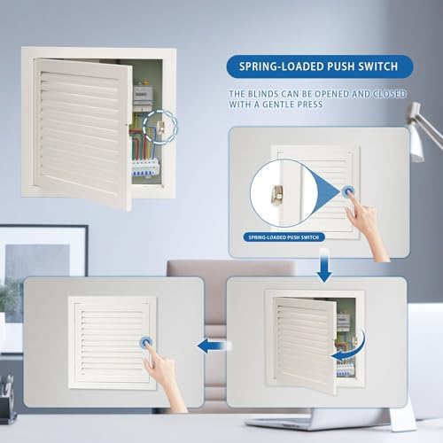 11.5 x 11.5 Louvered Access Panel - Image 5