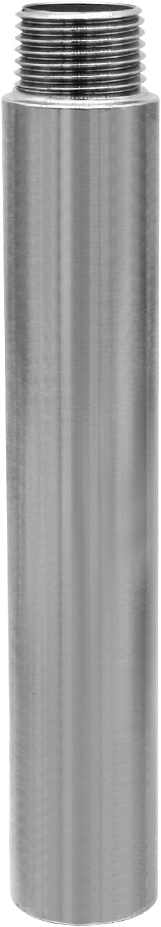 Stainless Steel Pipe Fitting 3/8" NPT Male x 3/8" NPT Female Thread Nipple Cast - Image 2