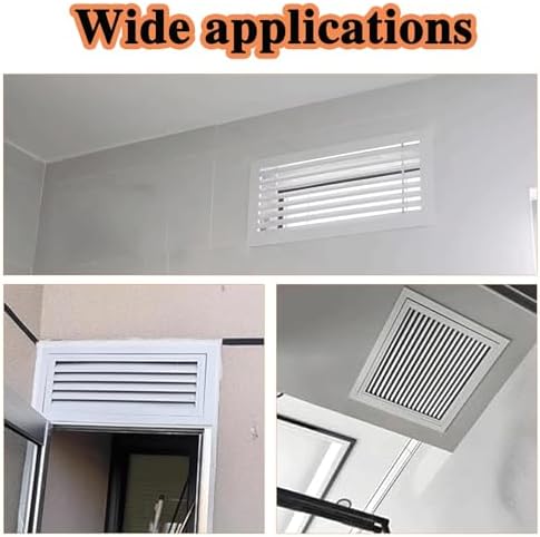 12x30in White Return Air Grille - Image 7
