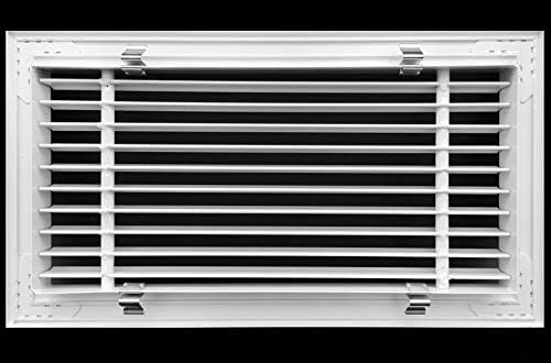 HVAC Premium 16"W X 6"H Linear Aluminum Clip-On Bar Return Air Grille - Image 4