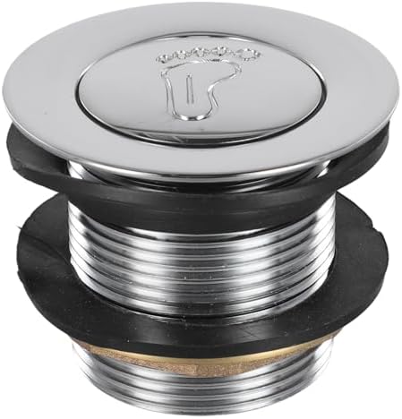 Bathtub Waste Set with Siphon Overflow Drain, Brass and Plastic Tub Drains - Image 6