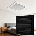 Black 16x22in Return Air Grille by Unknown