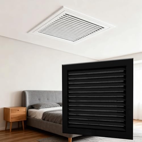 Black Return Air Grille 20x36in by Unknown