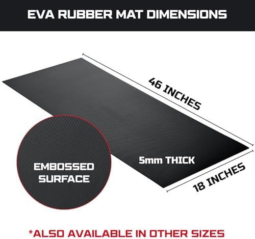 ONREVA Workbench Mat 18X46 Inches, 5mm Thick EVA Rubber Work Mat, Protect Your - Image 3