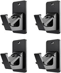 Universal Curtain Rod Holders, No Drill Curtain Rod Brackets, Self Adhesive by EKOTTOK