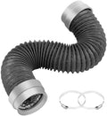 MATEWORK 3FT Dryer Vent Hose 4 Inch, Heavy Duty Flexible Aluminum Duct by MATEWORK