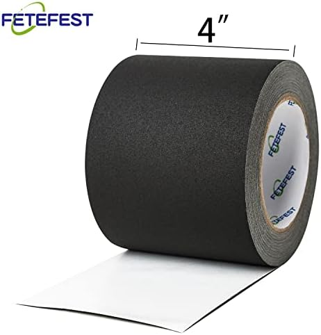 Gaffers Tape 4 inch Black, 30Yards Each, Heavy Duty, Non-Reflective No Residue - Image 2