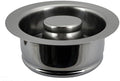 Westbrass R2089-07 4-1/4" Kitchen Sink Waste Disposal Drain Flange and Stopper by Westbrass