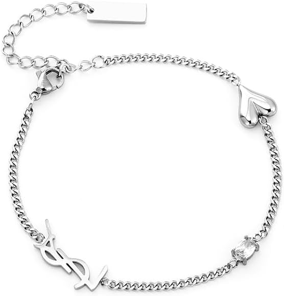 Luxury Gold bracelet for Women,18K monogram Exquisite monogram interwoven Charm Bracelet for Women Gold Jewelry Gifts