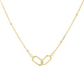 Snake Butterfly Necklace for Women Y2k Irregular Round Bead Pendant Women's Jewelry