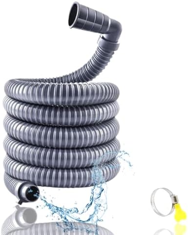5ft Washing Machine 90 ° Right Angle Drain Hose by BRDUROBLA