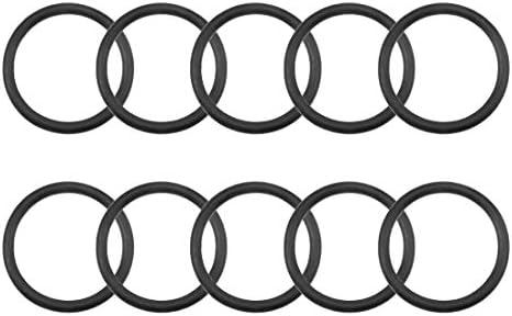 uxcell 10pcs 63x51.6x5.7mm Nitrile Rubber O-Rings Metric Sealing Gasket by uxcell