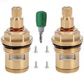 Brass Faucet Cartridge Replacement Kit M20 x 1.5 Ceramic Valve Pair by Unknown