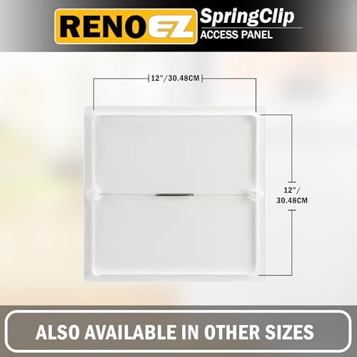 RenoEZ™ Plastic Access Panel 12x12 inches - Image 2