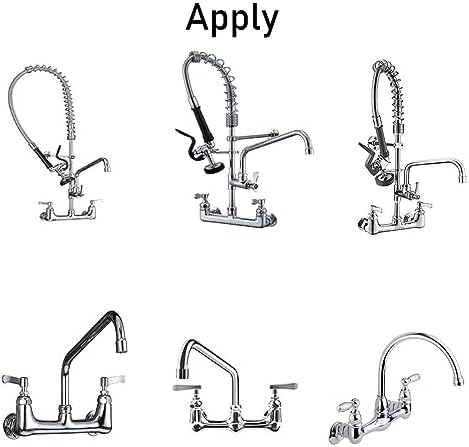 Commercial Faucet Installation Kit, 1/2" IPS Male x 1/2" IPS Male Faucet Adapter - Image 4