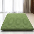 SCHNAUZER HOME Japanese Floor Mattress Futon Mattress Twin 3.5" Thick Green by SchnauzerHome