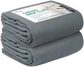 Canvas Drop Cloth for Painting 4x12 feet Pack of 2-8oz Painters Drop Cloths for by Unknown