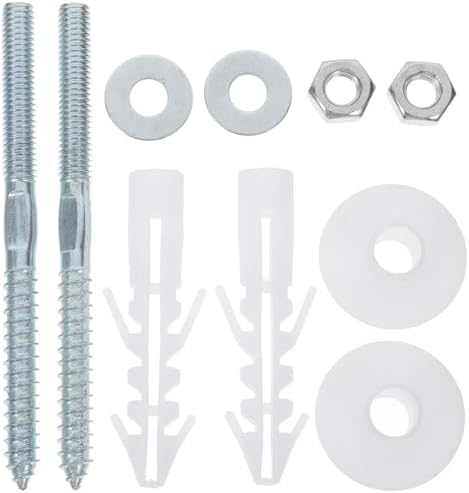 1set Heavy-Duty Basin Mounting Kit Secure Wall-Mount Sink Fixings Screws Bolts by Unknown