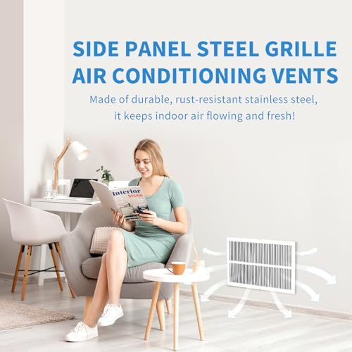 10x10 Vent Cover, Air Return Vent Cover, AC Vent Cover, Cold Air Return Vent - Image 4