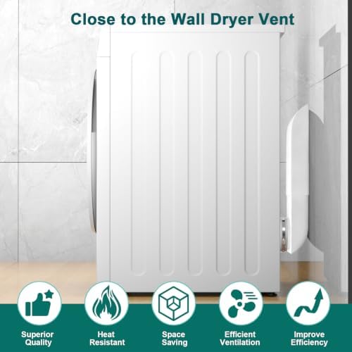 Periscope Dryer Vent, 9.5-14.5" Telescoping Dryer Vent Stainless Steel - Image 5